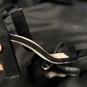 Two part Ankle Strap Chunky Heels